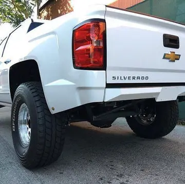 2014-2018 Gm 1500 Rear Plate Bumper 1
