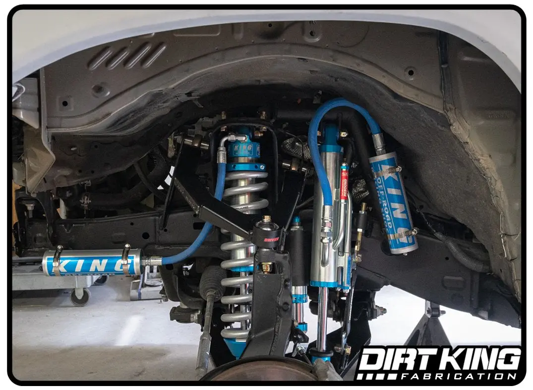 07-14 Toyota Fj Cruiser  Bolt On Front Shock Reservoir Mounts 2
