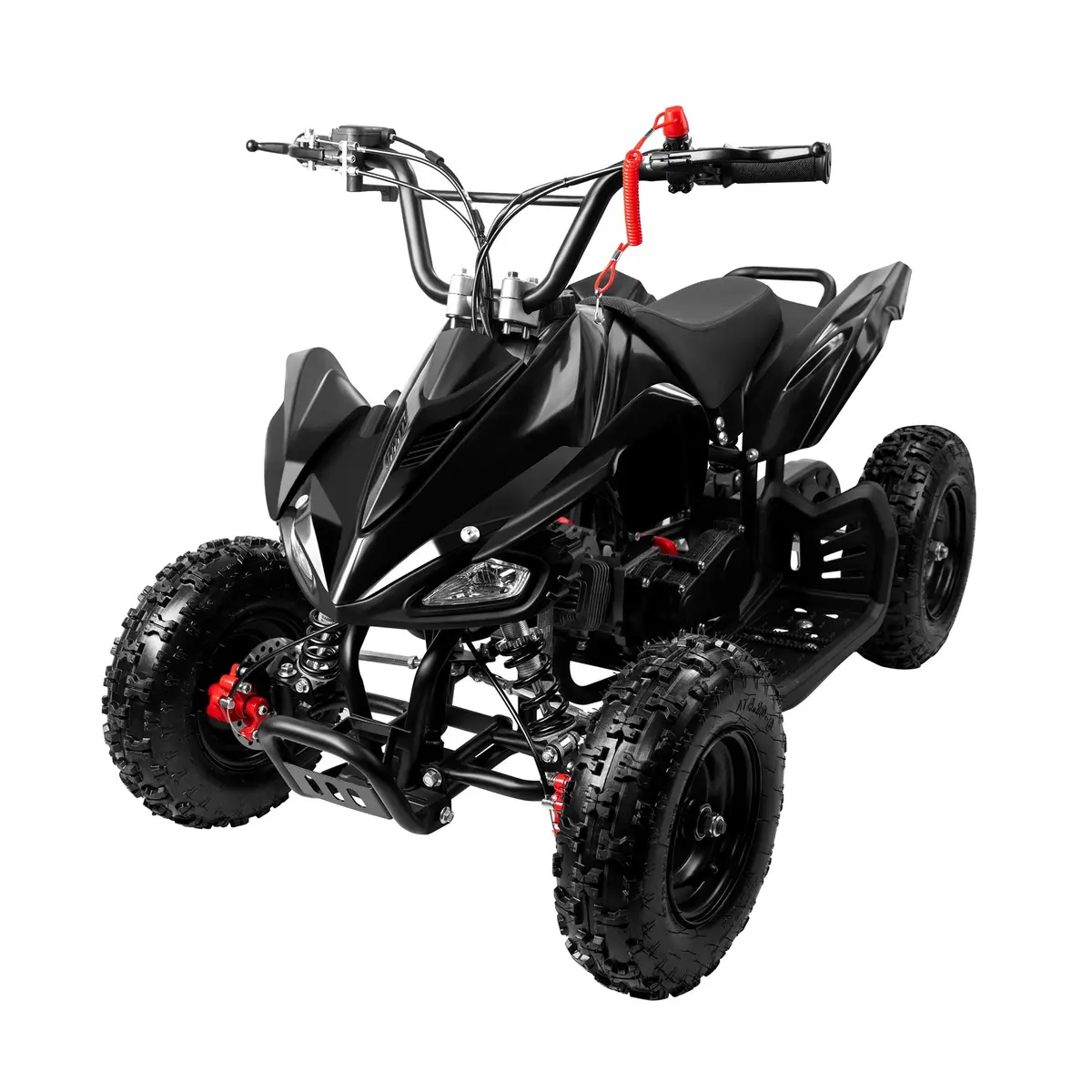 Ktoebyco 49Cc 2-Stroke Gas Mini Atv For Kids, Air-Cooled Engine, Pull Start, 6" Steel Wheels, Disc Brakes 1