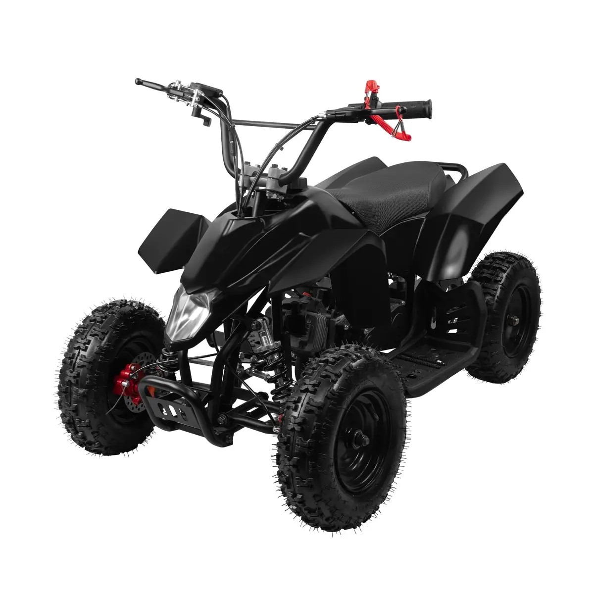Ktoebyco 49Cc Kids Gas Mini Atv For Ages 5–13, Pull Start 2-Stroke Quad Bike 4 Wheeler With Disc Brakes 1