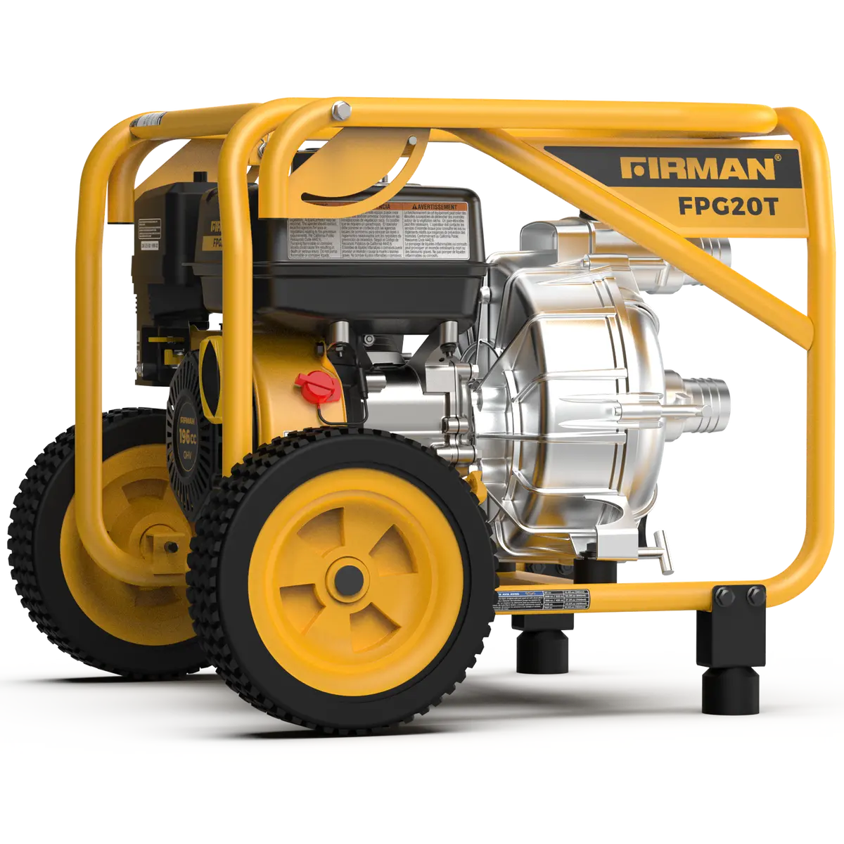 2-Inch Portable High Pressure Water And Semi-Trash Pump 1