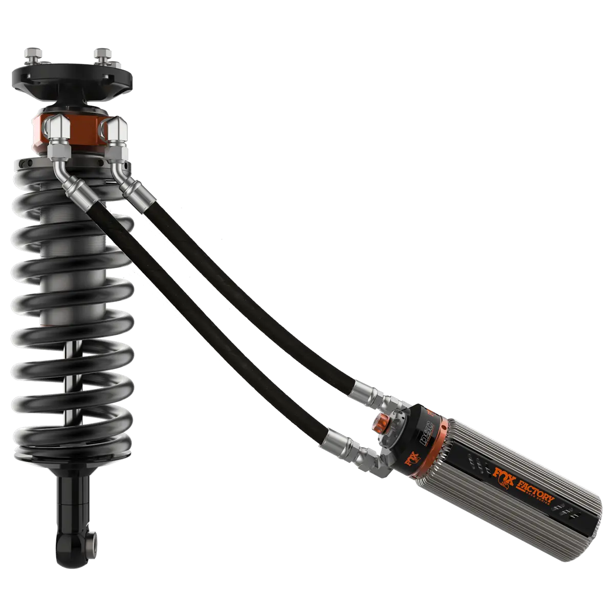 22-Up Toyota Tundra W/Uca Front Coilover Internal Bypass Factory Race 3.0 Recirculating Remote Reservoir Dual Speed Compression Adjuster 2-2.25 Lift Fox Offroad Shocks 1