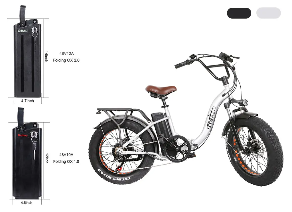 Ebike Battery Replacement For Folding Ox 1
