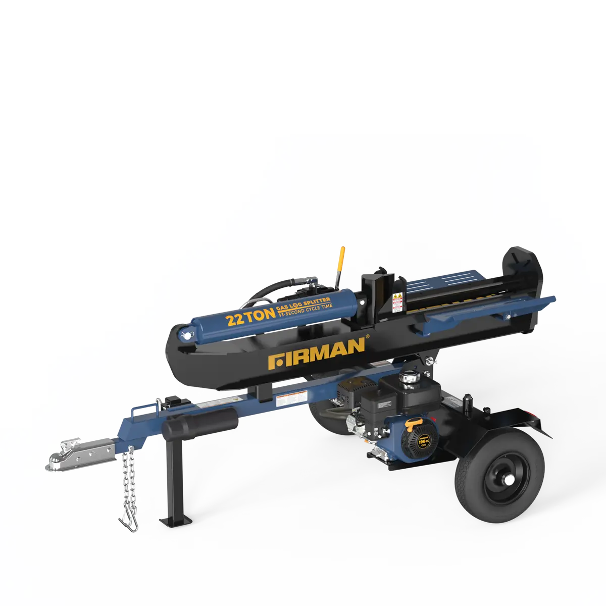 22-Ton Gas Powered Hydraulic Log Splitter 1