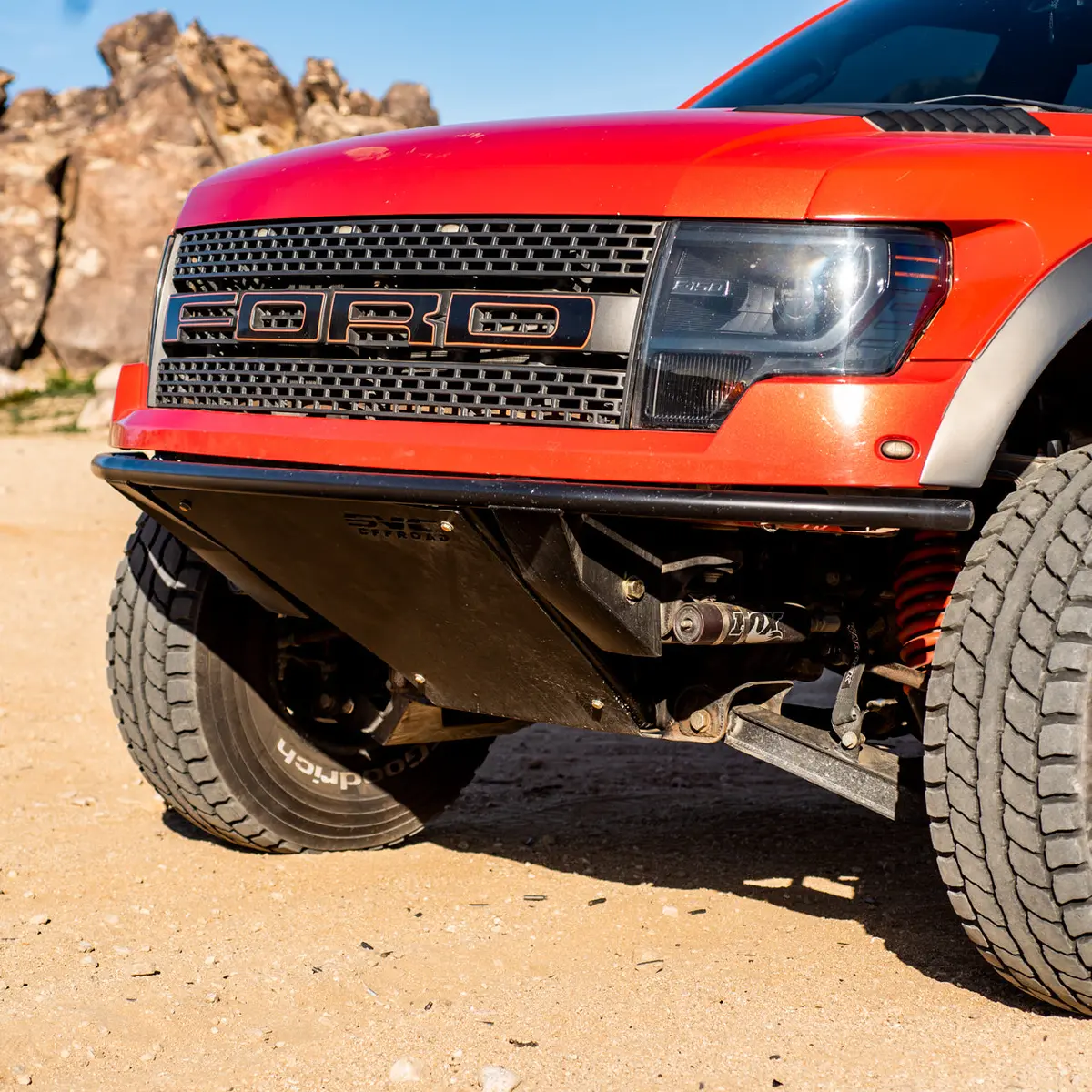 2010-2014 Ford Raptor Svc Offroad Baja Smurf Front Bumper 1