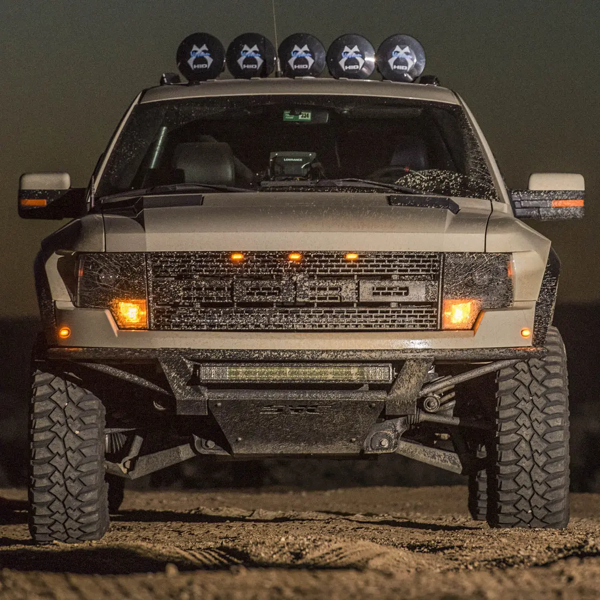 2010-2014 Ford Raptor Svc Offroad Baja Front Bumper 1