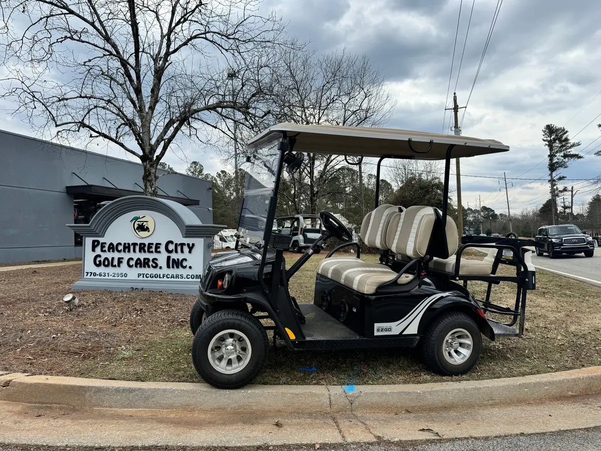 2019 Ezgo 72V 4 Seater Black Sn:422677 1