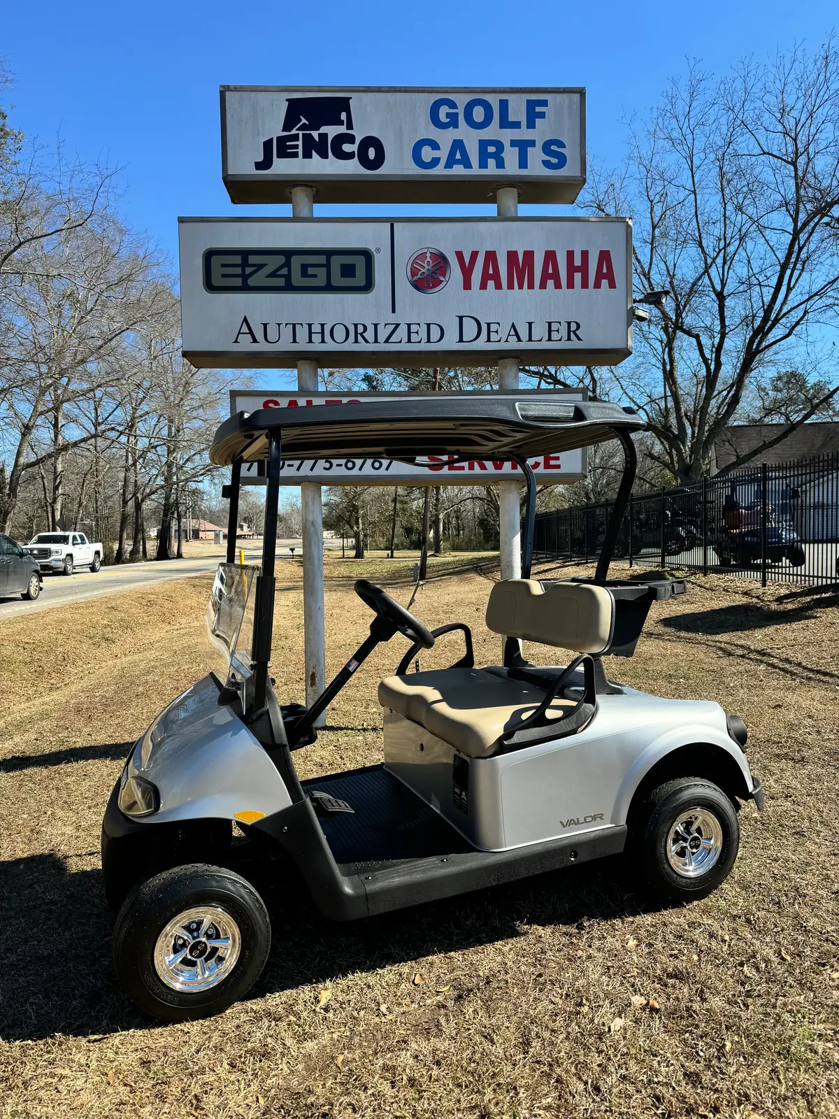 2023 Ezgo Valor Silver Sn:778686 1