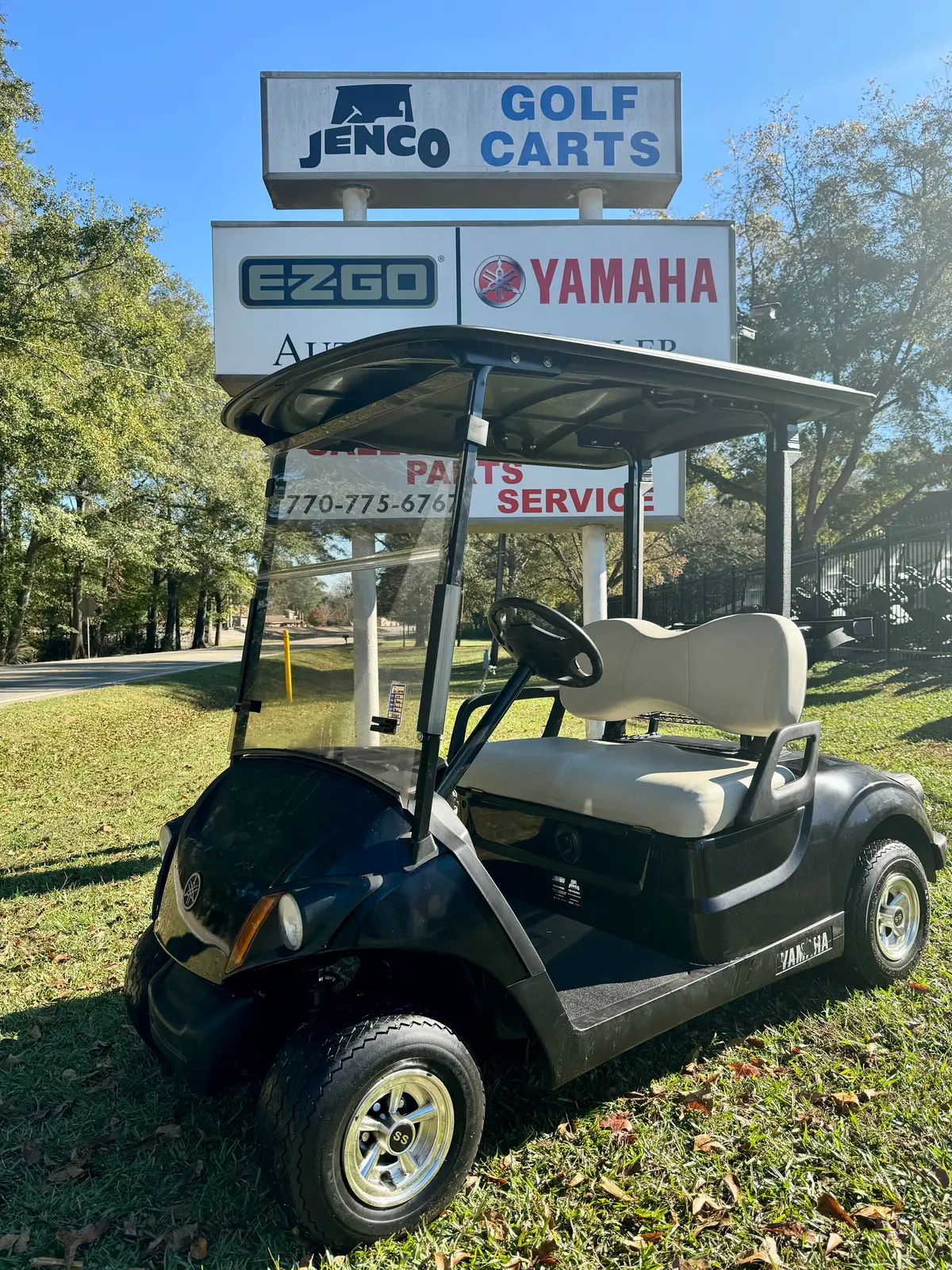 2019 Yamaha Drive 2 Black Sn:Joc-205794 1