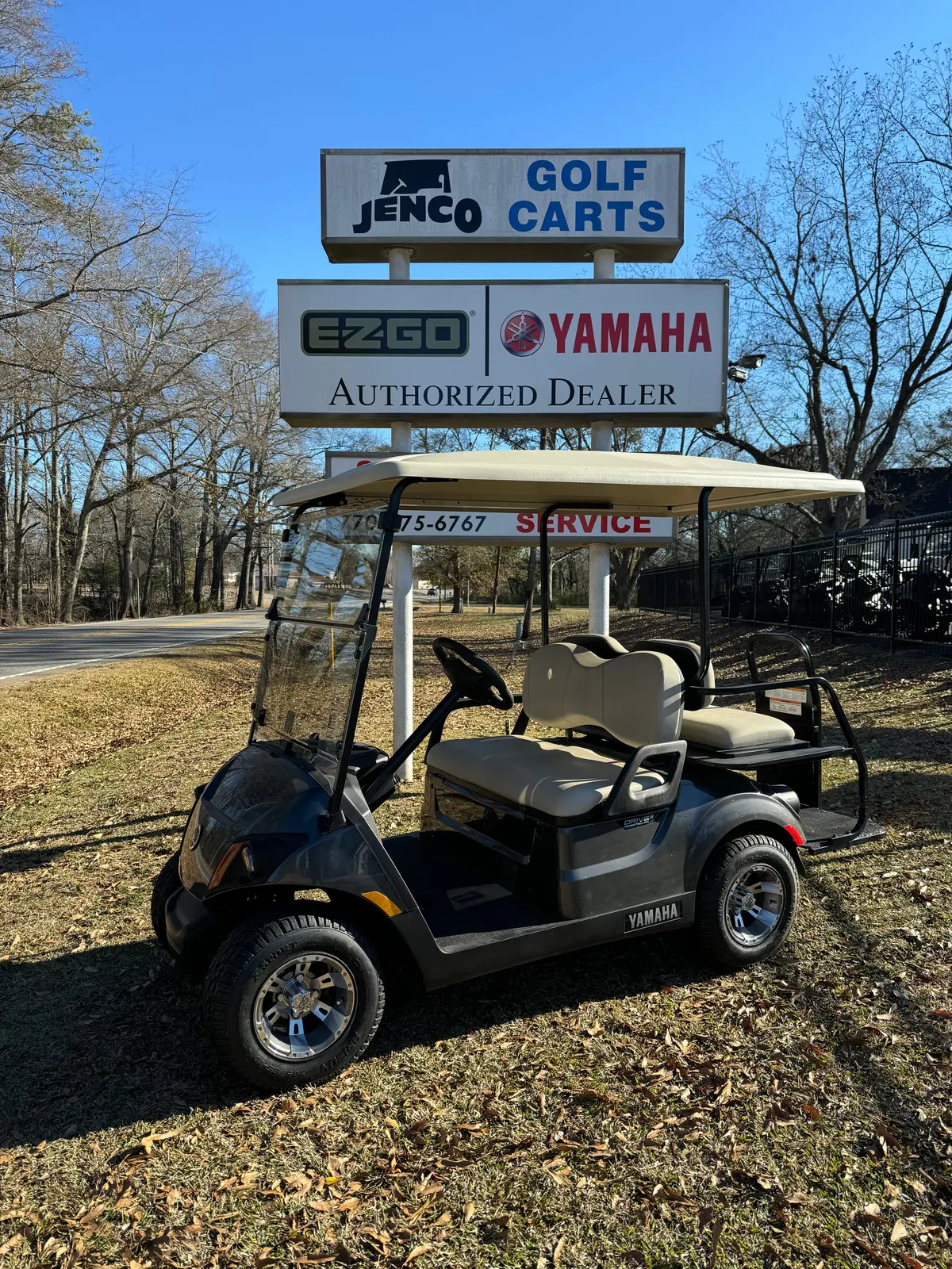 2024 Yamaha Drive 2 Powertech 2+2 Charcoal Sn:700335 1