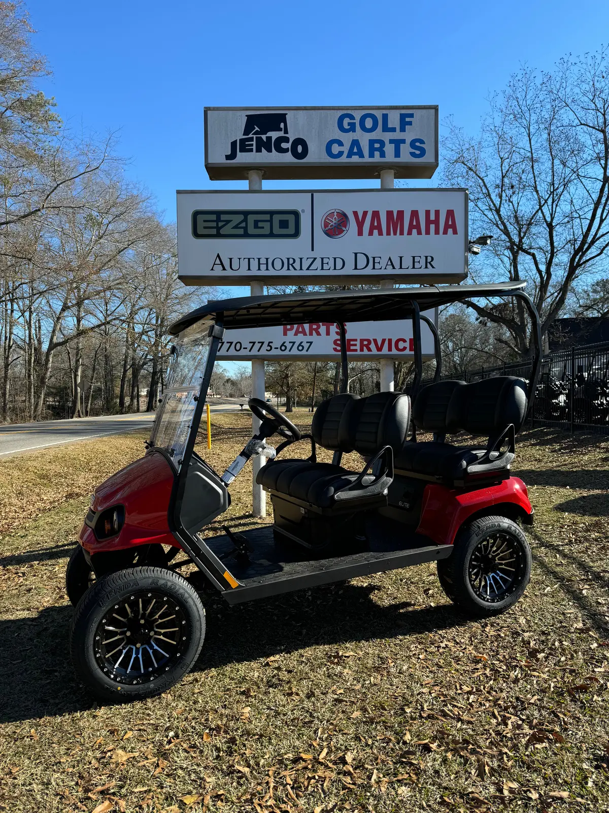 2025 Ezgo Liberty Lithium Red Sn:647733 1