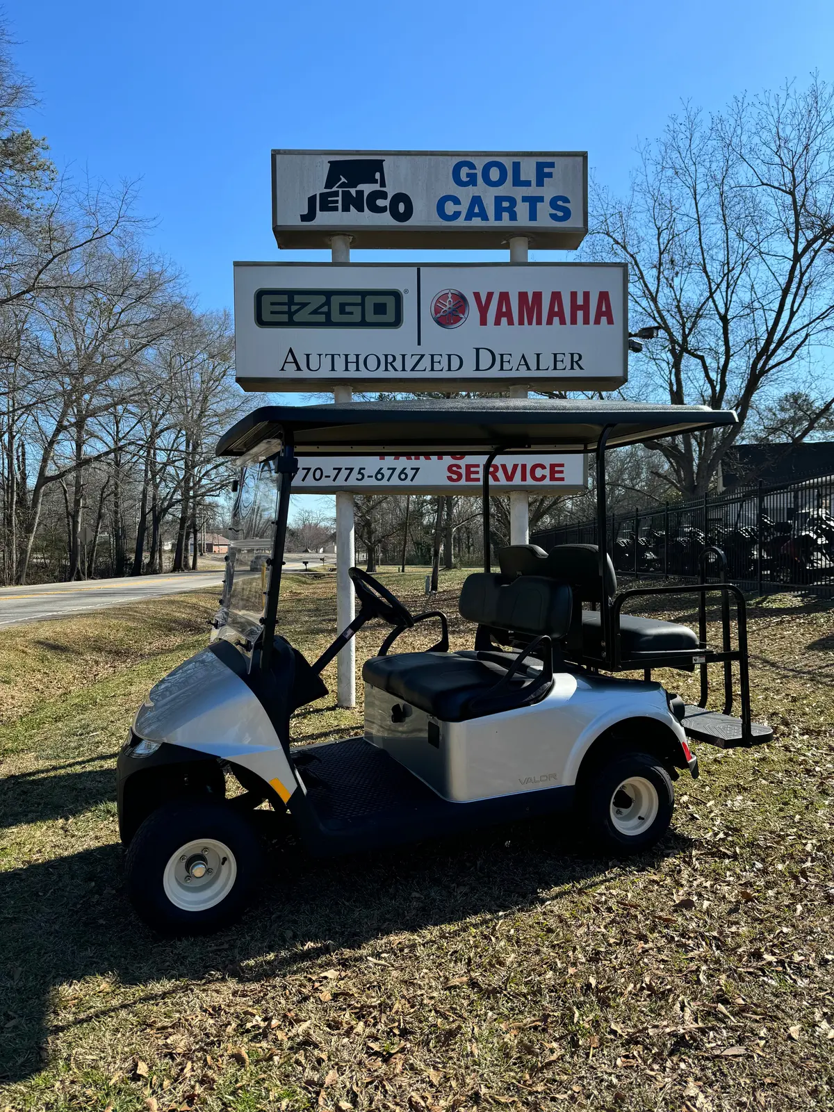 2024 Ezgo Rxv Valor Platinum Gas Sn:5791818 1