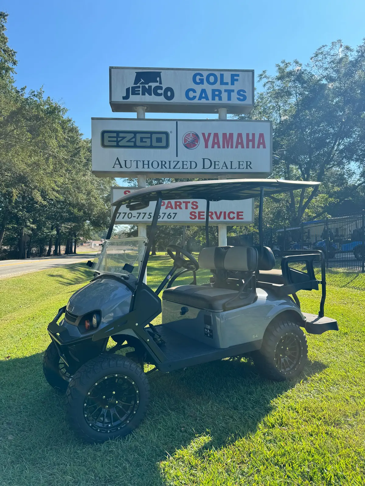 2024 Ezgo Express Gray S4 Sn:3621727 1