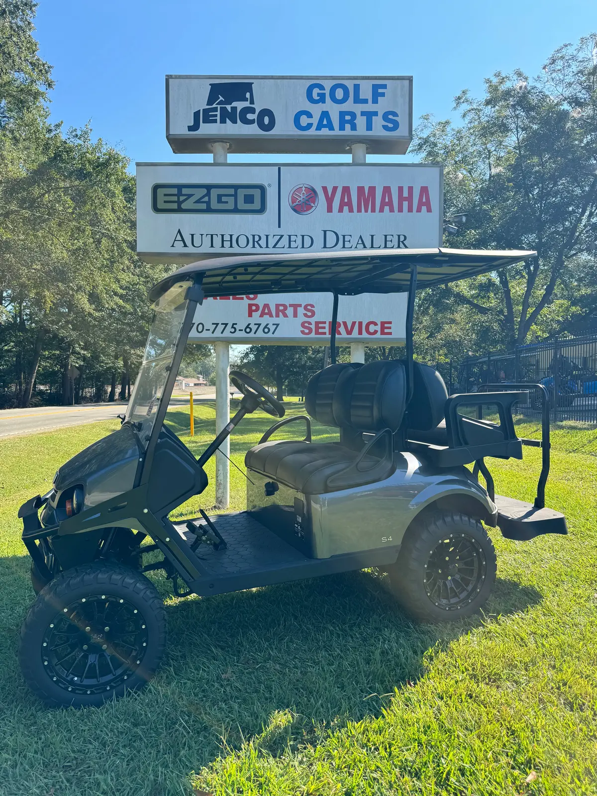 2024 Ezgo Express S4 Charcoal Sn:3261729 1