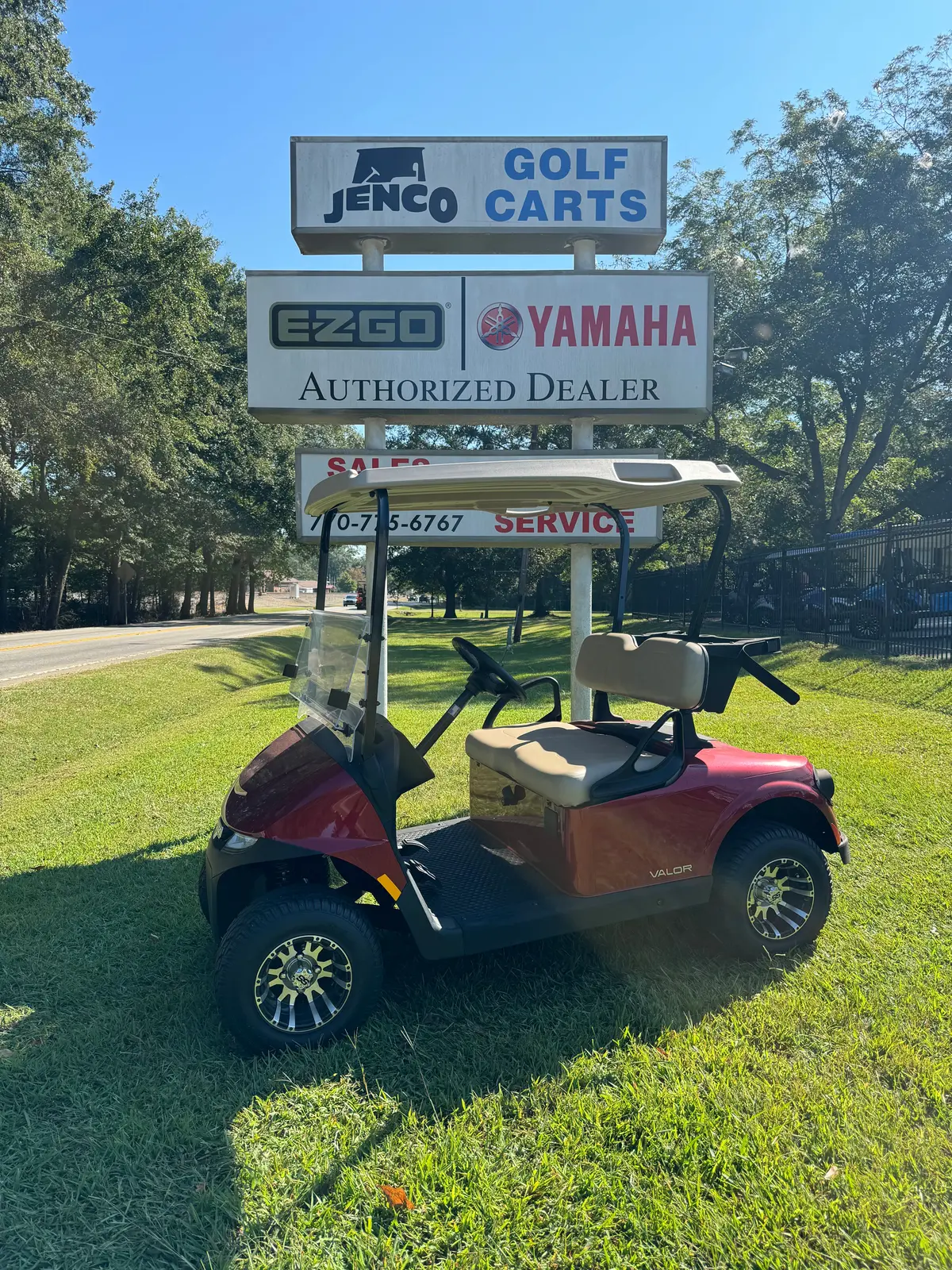 2024 Ezgo Rxv Valor Gas Sn:800087 1
