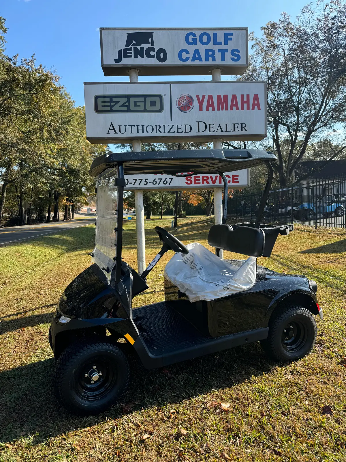2026 Ezgo Rxv Ex1 Gas Black Sn:944975 1