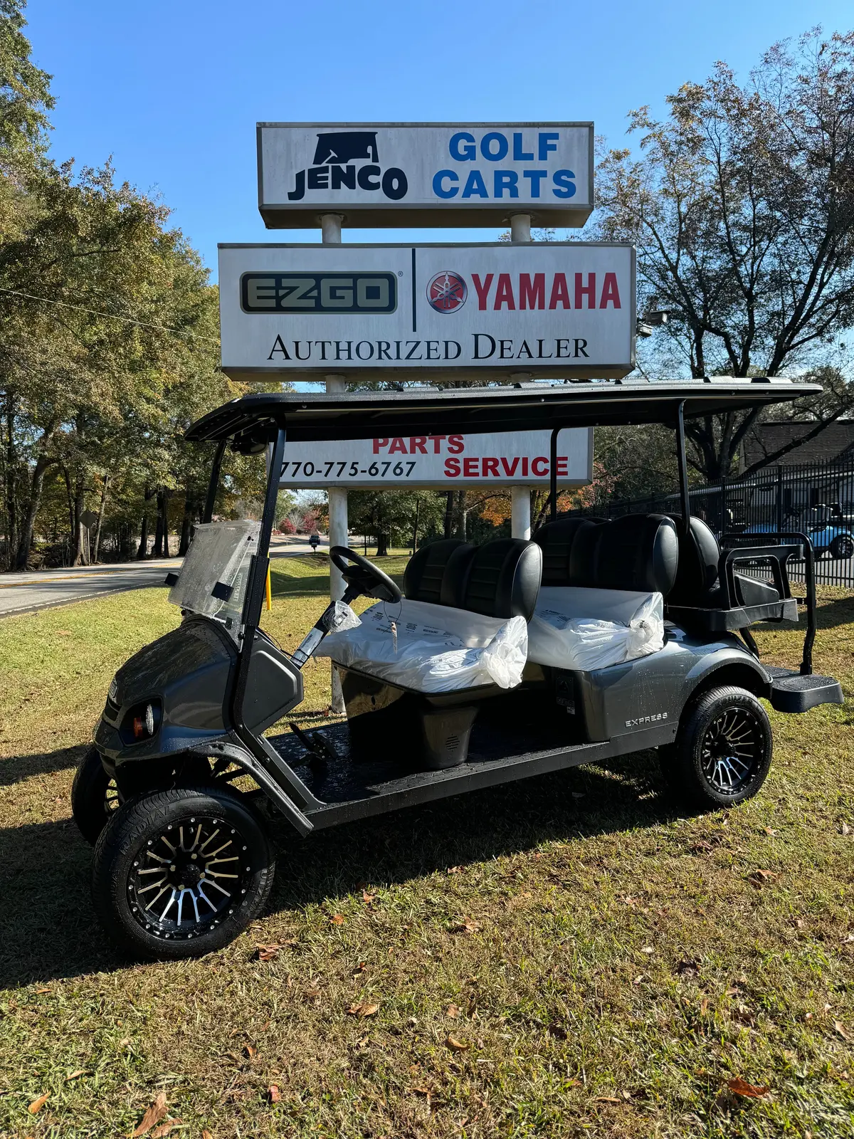 2026 Ezgo Express S6 Lithium Charcoal Sn:667499 1
