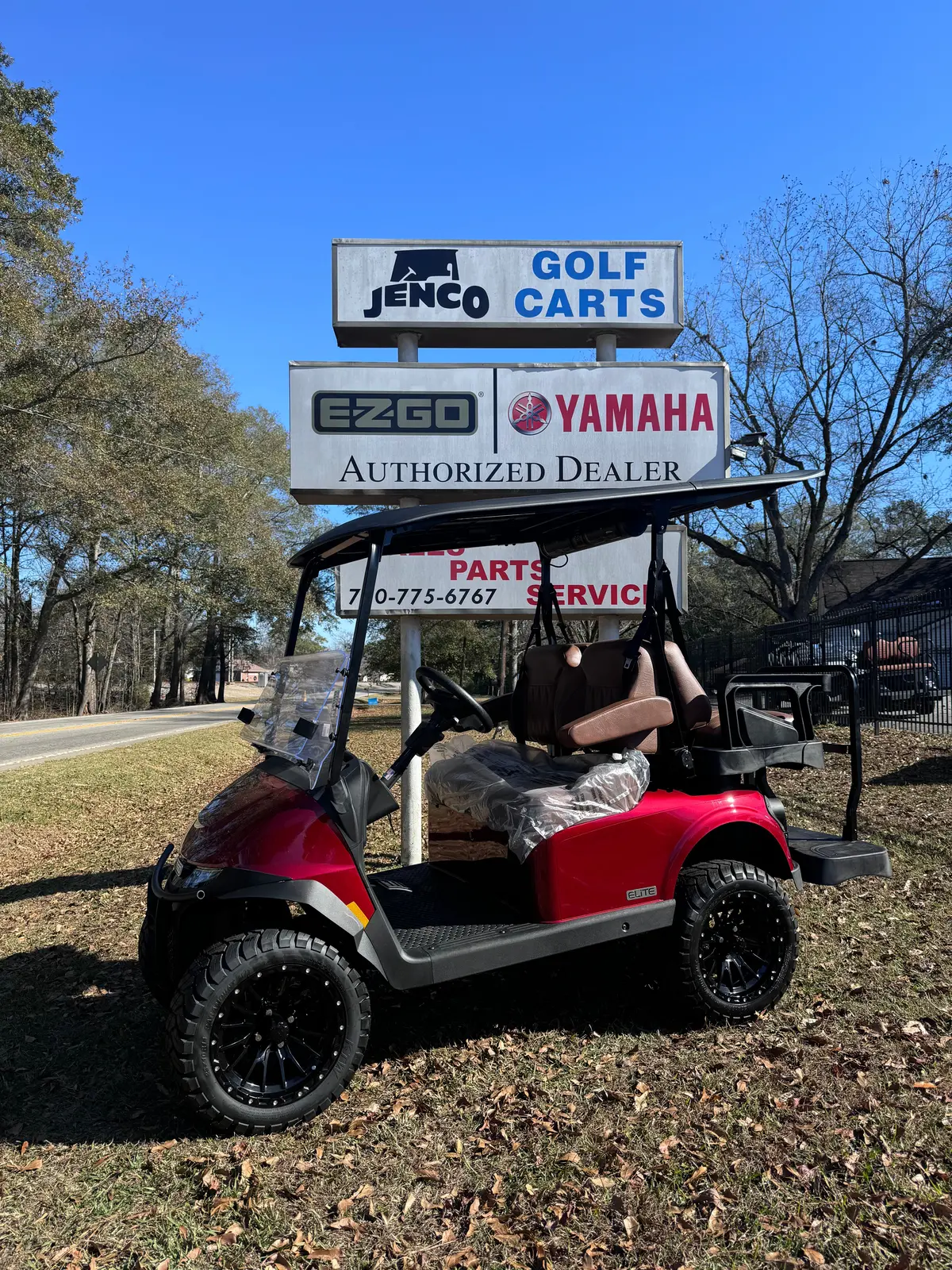 2026 Ezgo Rxv Elite Red Sn:947839 1