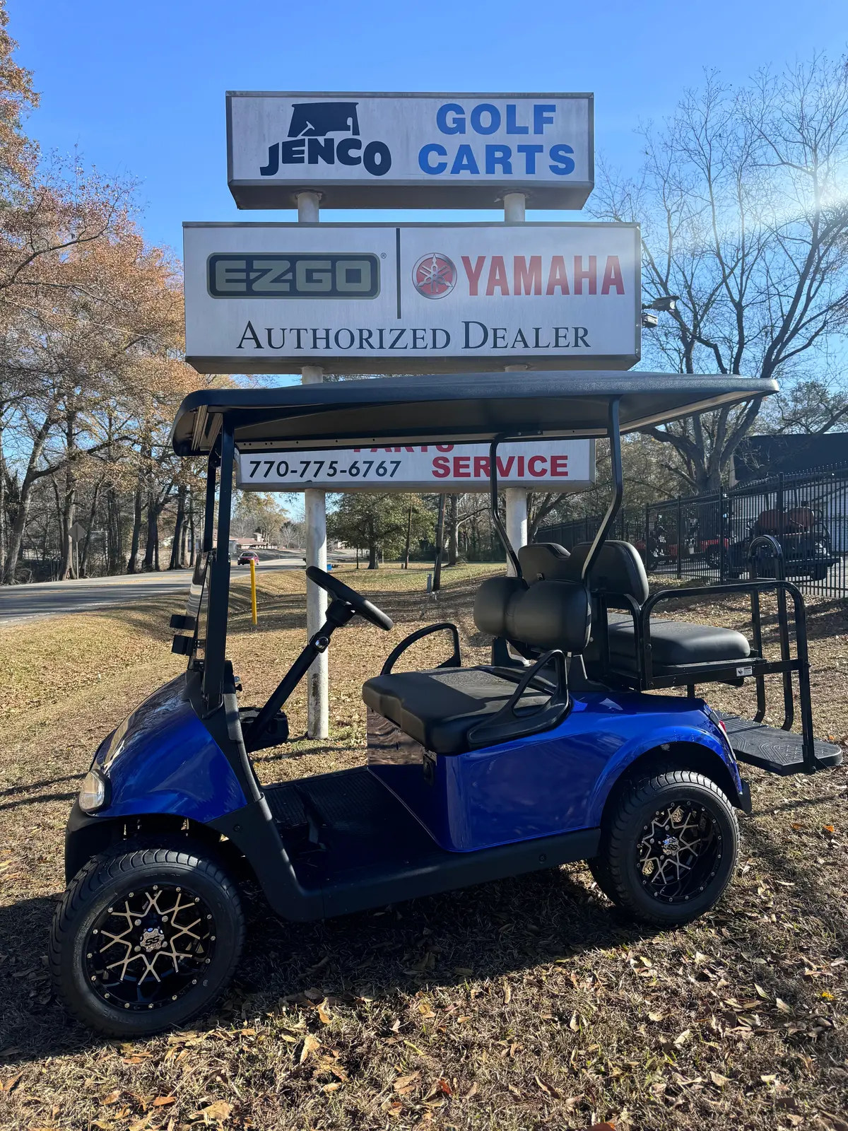 2019 Ezgo Rxv Lithium Blue Sn:493439 1