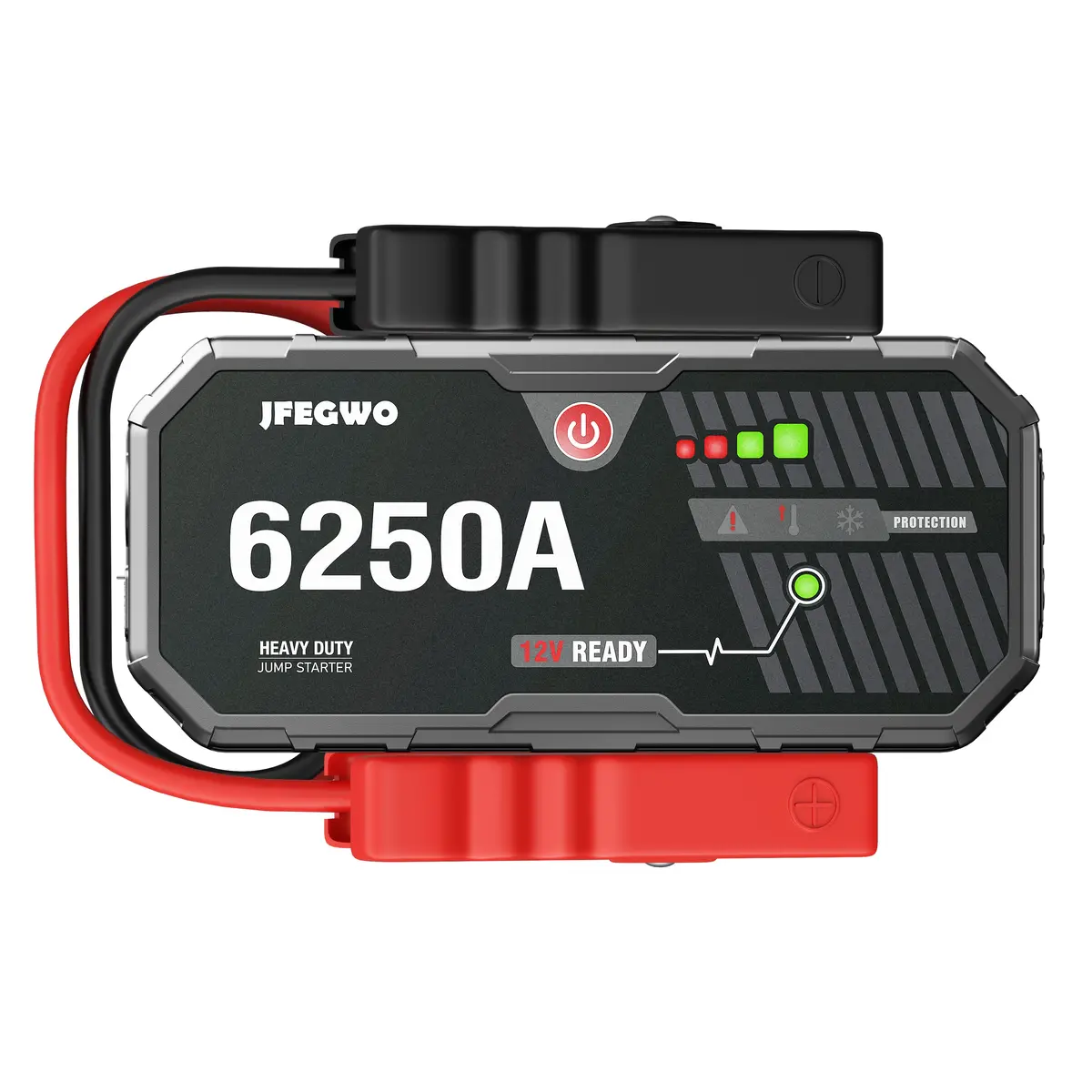 Jfegwo F40-6250A Jump Starter Car Battery Booster Power Bank 1
