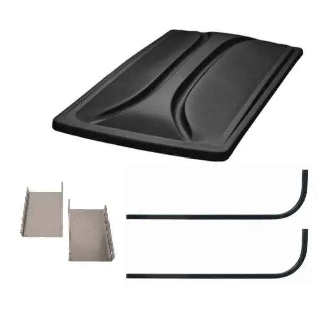 80" Black Extended Roof Kit For Club Car Ds Golf Carts 2000+ 1