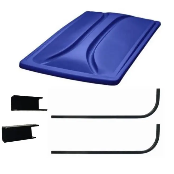 Universal 80" Blue Extended Roof Kit For Club Car Ds Golf Carts 1976-1999 1
