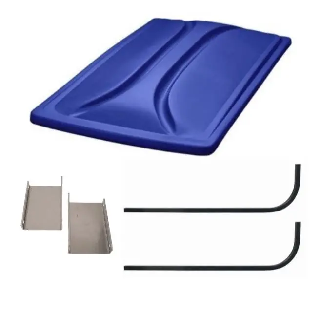 80" Blue Extended Roof Kit For Club Car Ds Golf Carts 2000+ 1
