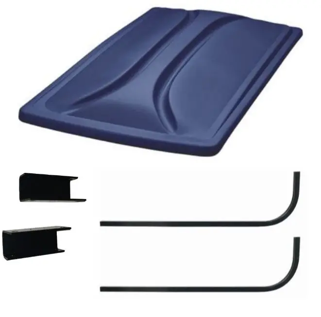 80" Navy Extended Roof Kit For Club Car Ds Golf Carts 1976-1999 1