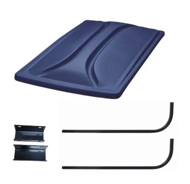 80" Navy Extended Roof Kit For Yamaha G29/Drive & Drive Ii Golf Carts 2007+ 1