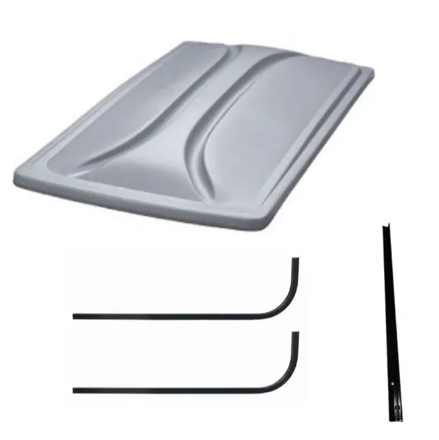 Universal 80" Silver Extended Roof Kit- For Ezgo Txt Golf Carts 1