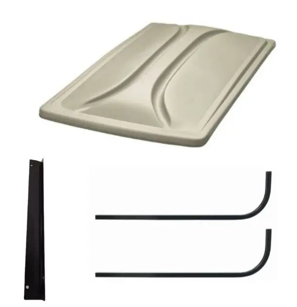 80" Stone Extended Roof Kit For Ezgo Rxv Golf Carts 2008+ 1