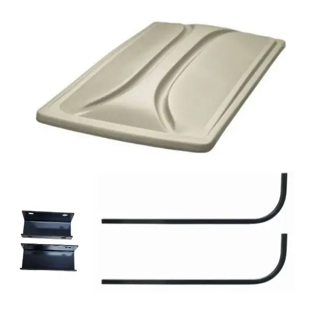 Universal 80" Stone Extended Roof Kit For Yamaha G29/Drive & Drive Ii Golf Carts 2007+ 1