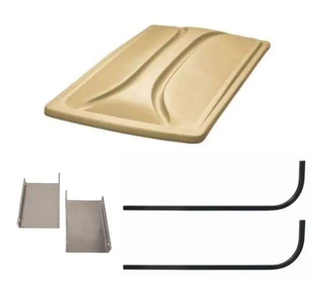 80" Tan Roof Kit For Club Car Ds Golf Carts 2000+ 1