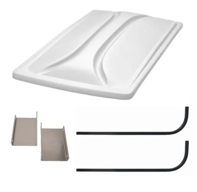 80" White Roof Kit For Club Car Ds Golf Carts 2000+ 1