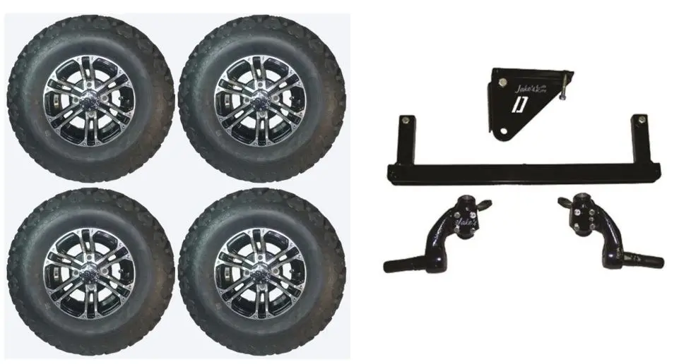 6" Lift Kit Combo With 10" Nitro For Yamaha G29/Drive Golf Carts 07-16 1