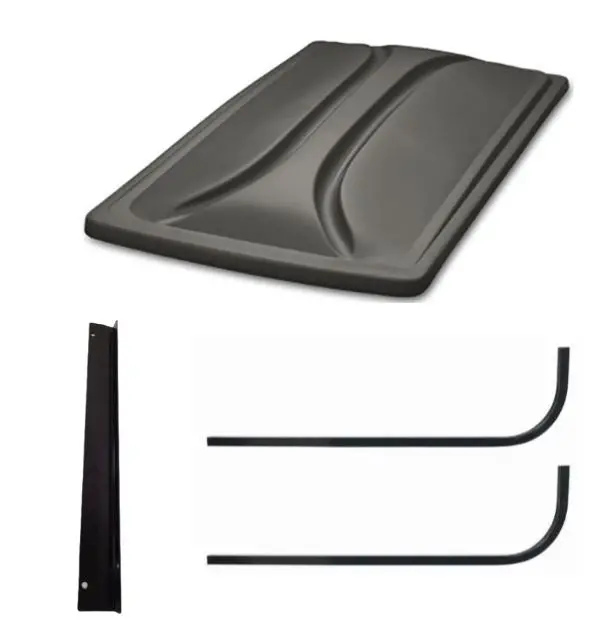 80" Graphite Roof Kit For Ezgo Rxv Golf Carts 2008+ 1