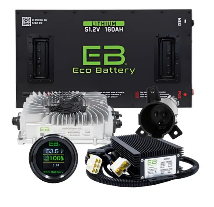 Eco Battery 48V 160Ah Lithium Bundle Kit 1