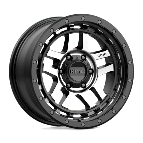 Km540 18X8.5 6X5.5 S-Blk Mach 00Mm 1