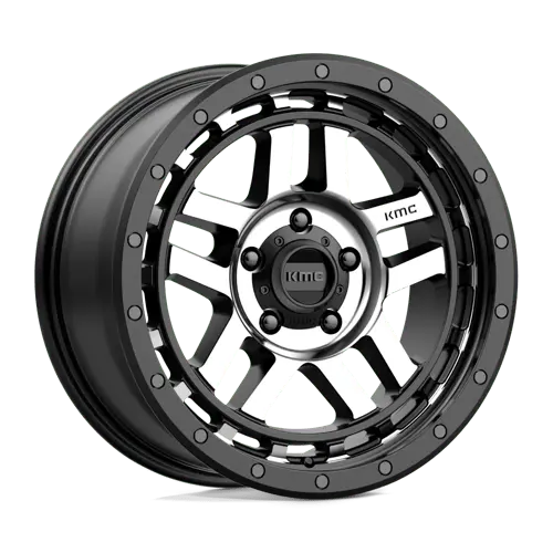 Km540 18X8.5 5X5.0 S-Blk Mach 18Mm 1