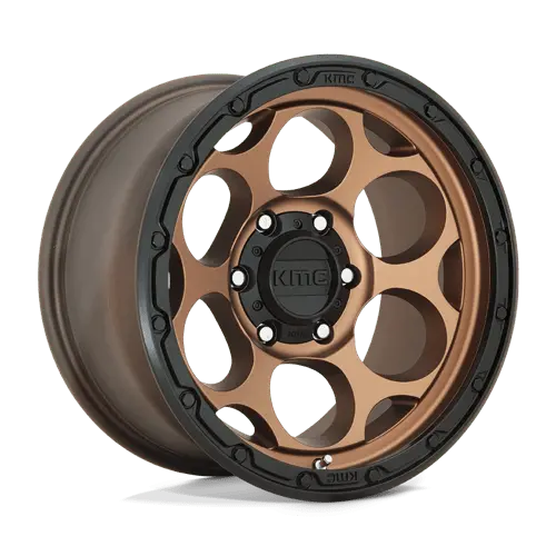 Km541 17X8.5 5X5.0 M-Brz Blk Lp 18Mm 1
