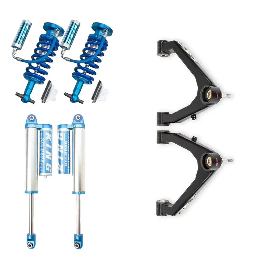 07-18 Gm 1500 Dirt King Stage 2 Mid Travel Kit With King Shocks 1