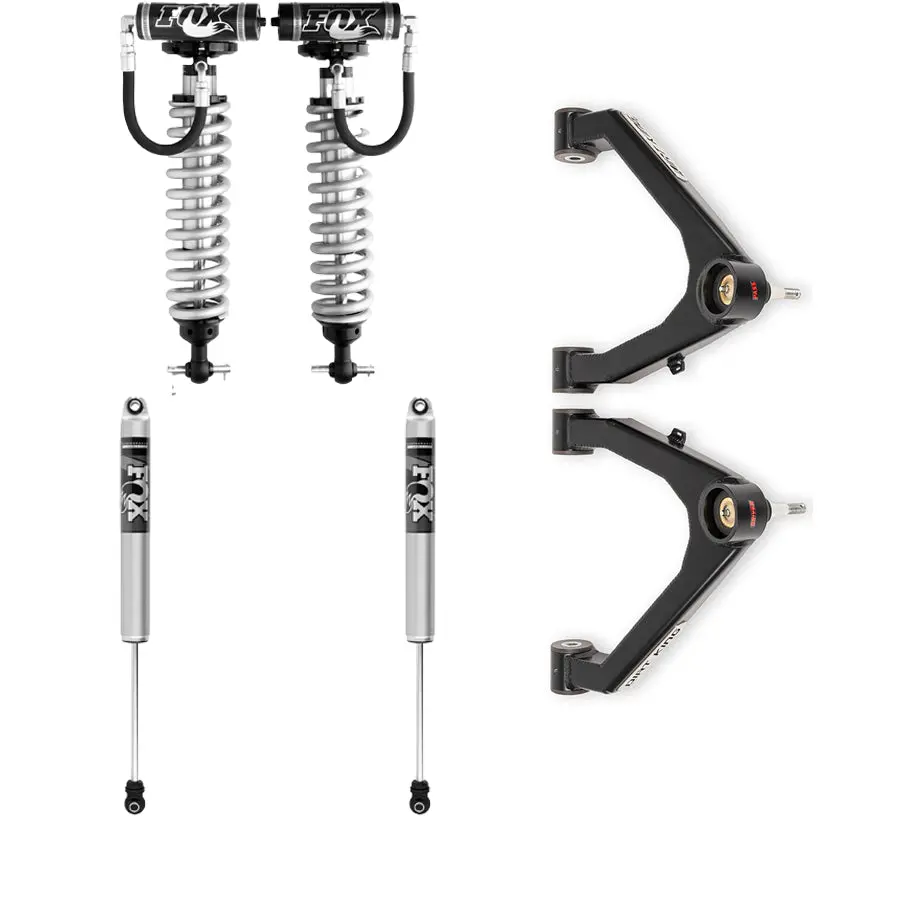 07-18 Gm 1500 Dirt King Stage 2 Mid Travel Kit With Fox Shocks 1