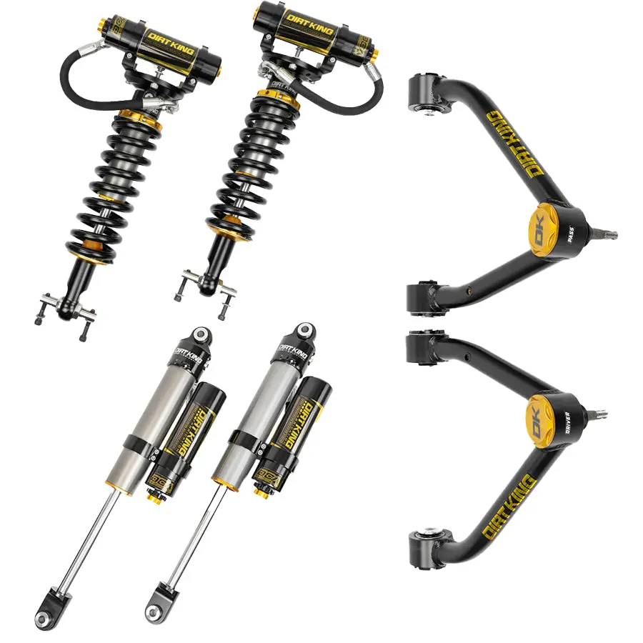 07-18 Gm 1500 Dirt King Stage 1 Mid Travel Kit With Dirt King 2.5 Dca Shocks 1