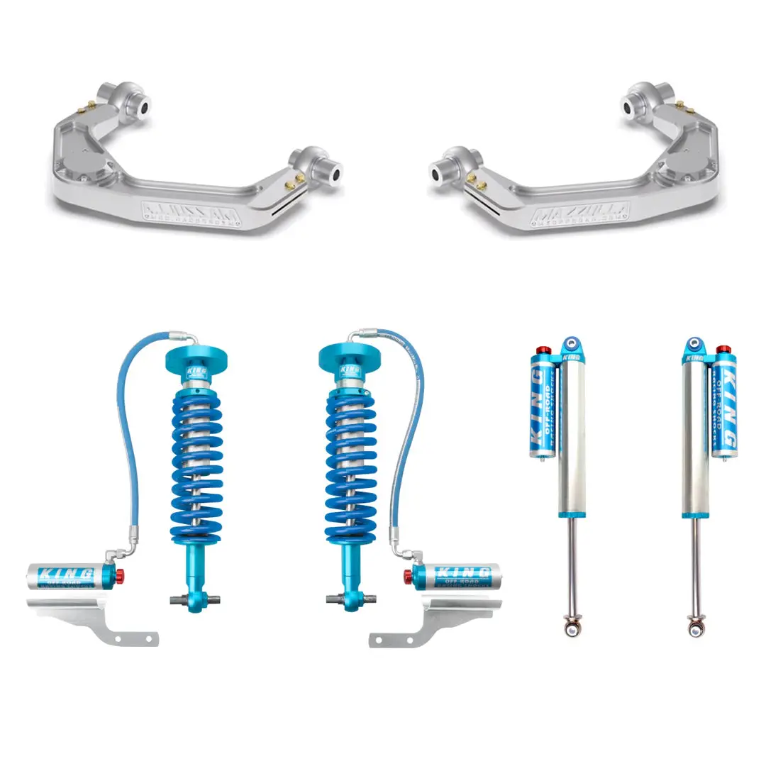 15-20 Ford F-150 4Wd Mazzulla Stage 3 Mid Travel Kit With King 2.5 Adjustable Shocks 1
