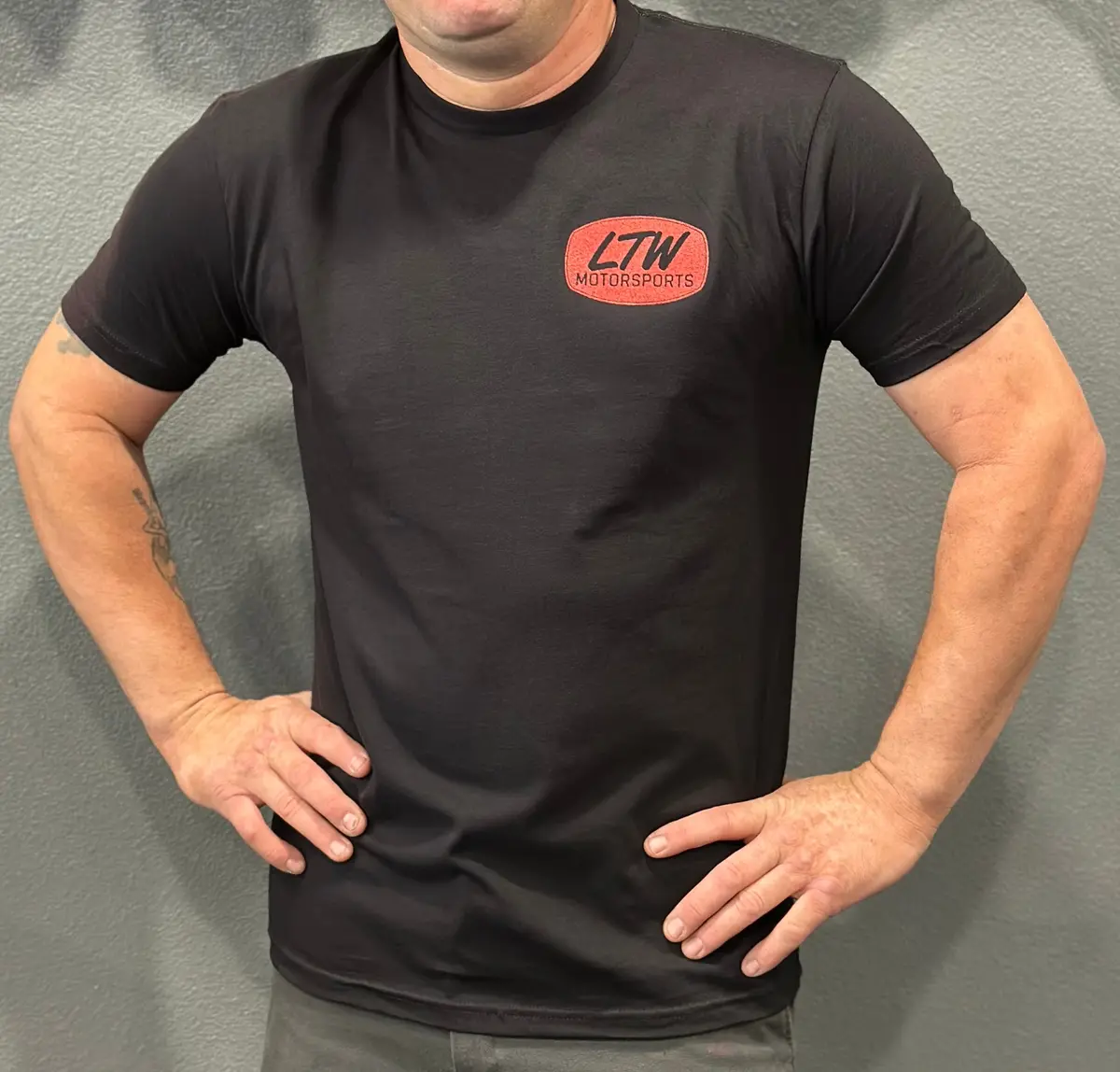 Ltw Black W/ Red Logo Shirt 1