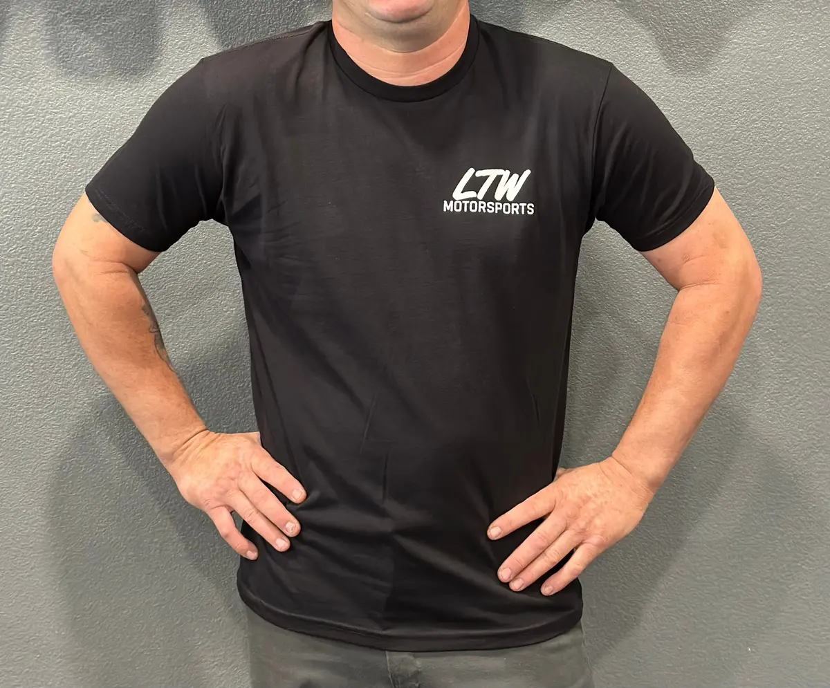 Ltw Black W/ White Logo Shirt 1