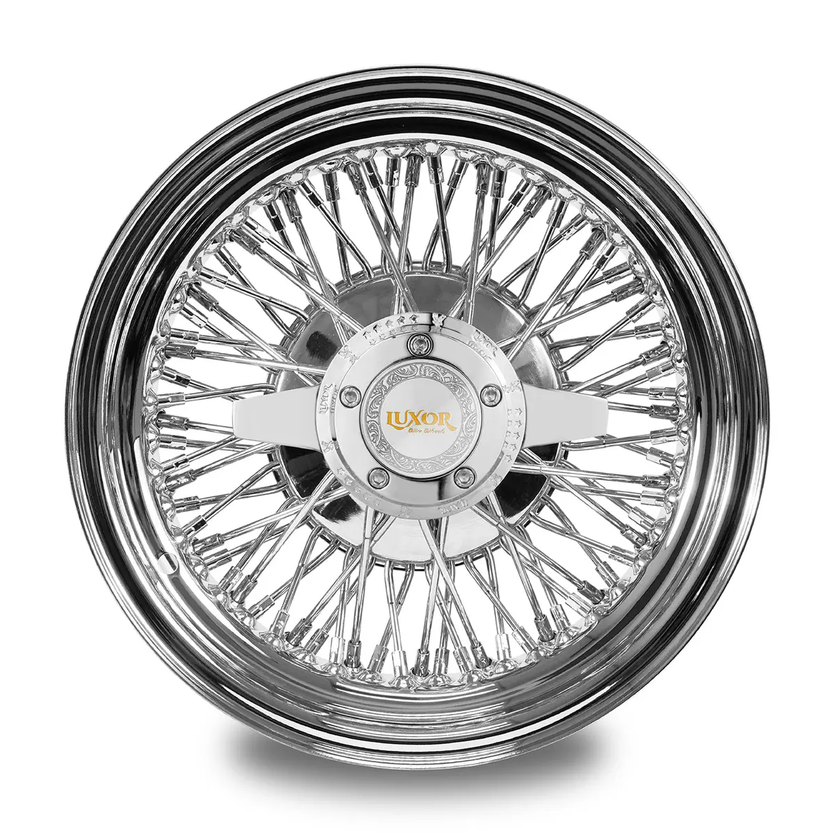 14X6 72 Cross Lace Standard Chrome 1