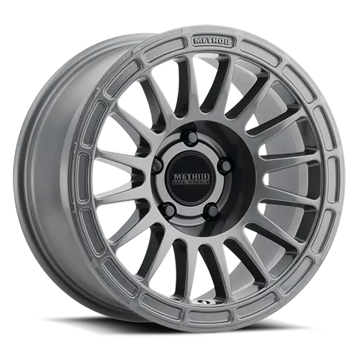 Method 15X7 Mr314 Bolt Pattern 5 On 100 Offset 15 Lip Size 0 Gloss Titanium Gy Aluminum Wheel 1