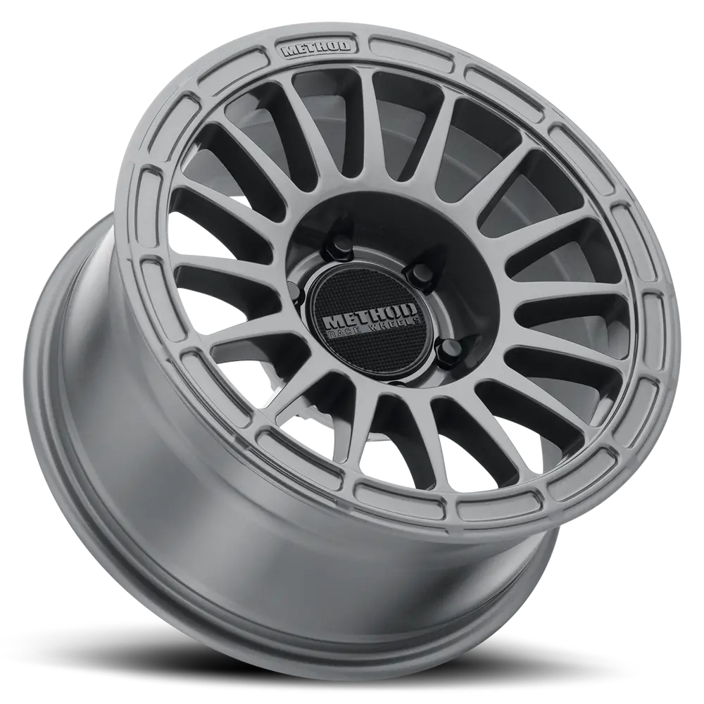 Method 15X7 Mr314 Bolt Pattern 5 On 100 Offset 15 Lip Size 0 Gloss Titanium Gy Aluminum Wheel 2