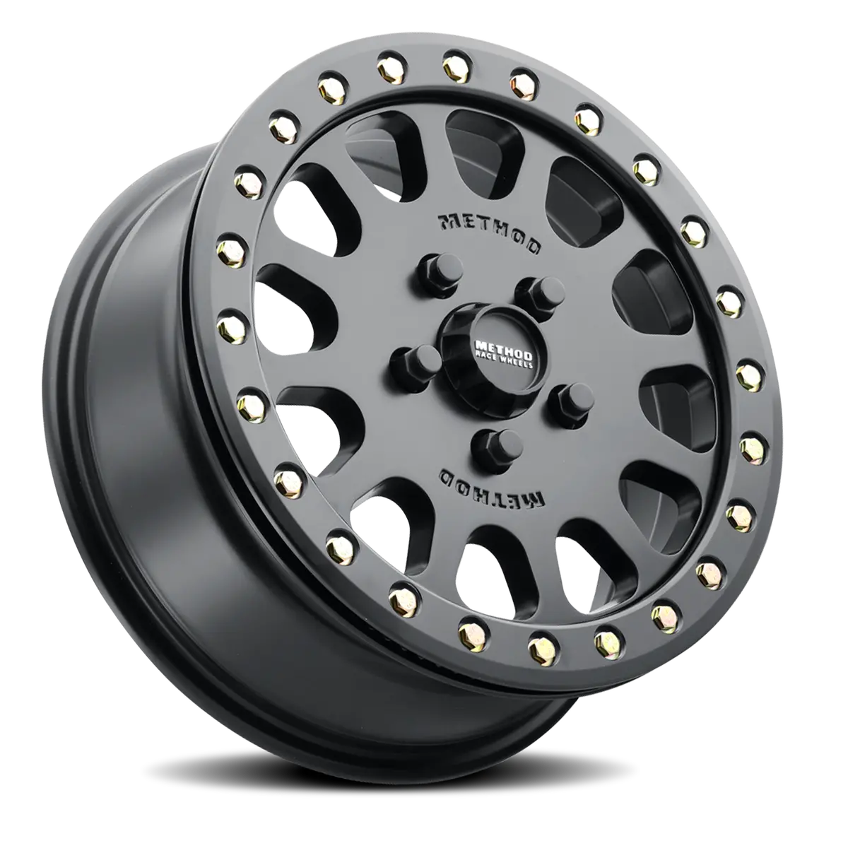 Method 15X6 Mr401 Beadlock Utv Bolt Pattern 5 On 114.3 Offset 49 Lip Size 0 Matte Black Mb Aluminum Wheel 2